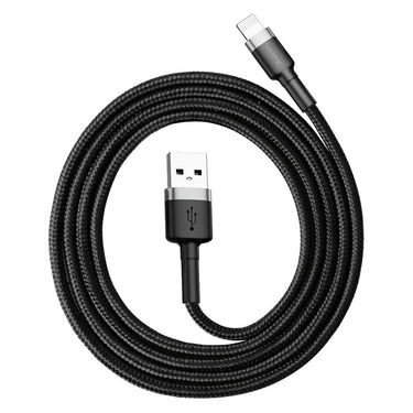 Baseus USB-A to Lightning Cafule Tough Cable 50cm - Gray
